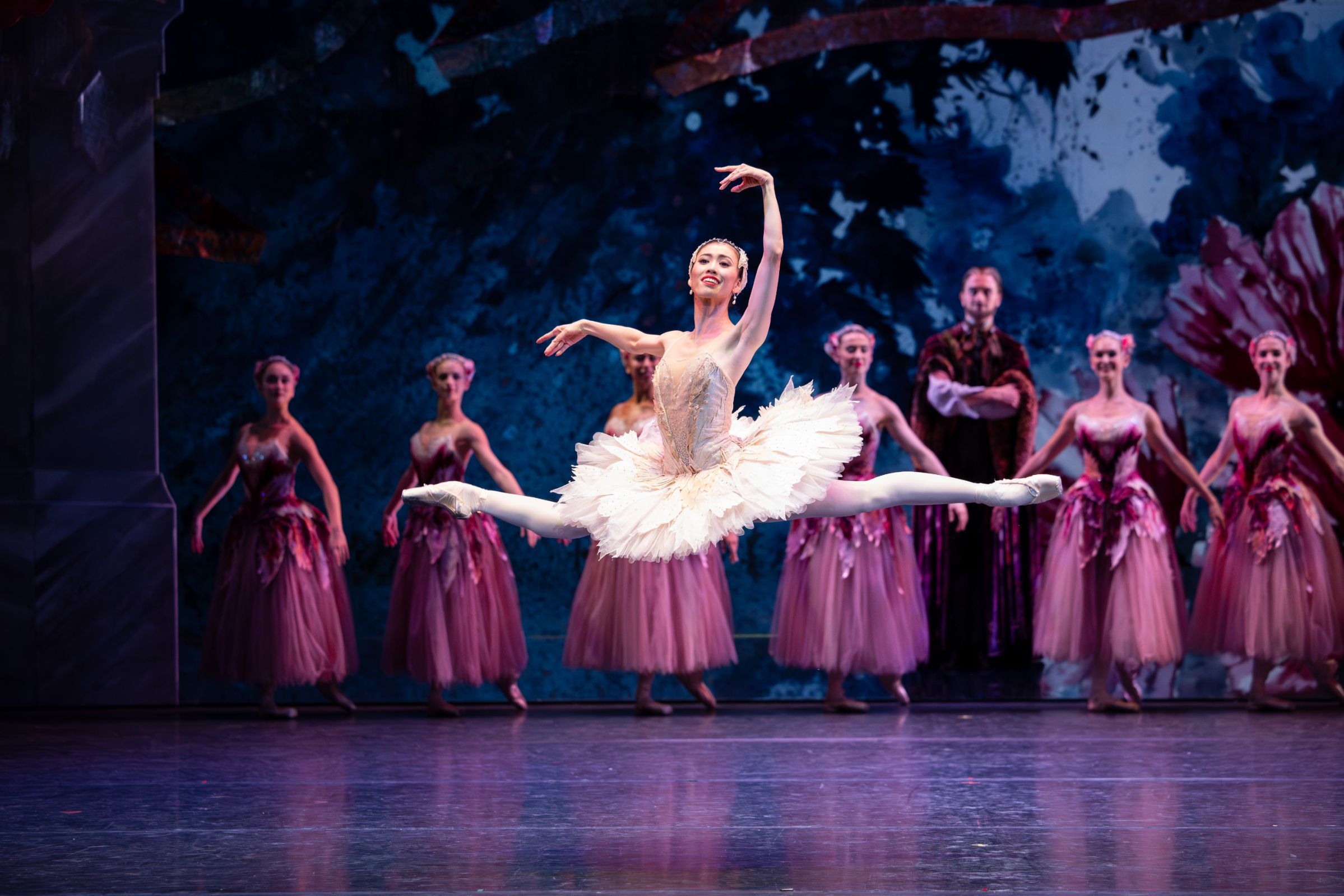 Ako Kondo as the Rose Fairy in Sir Peter Wright's <i>The Nutcracker</i> © Daniel Boud