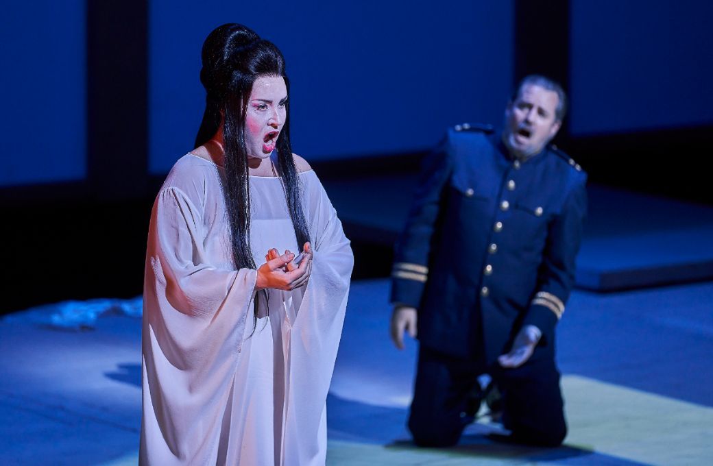 Sonya Yoncheva (Cio-Cio-San) y Matthew Polenzani (Pinkerton) &copy; David Ruano | Gran Teatre del Liceu