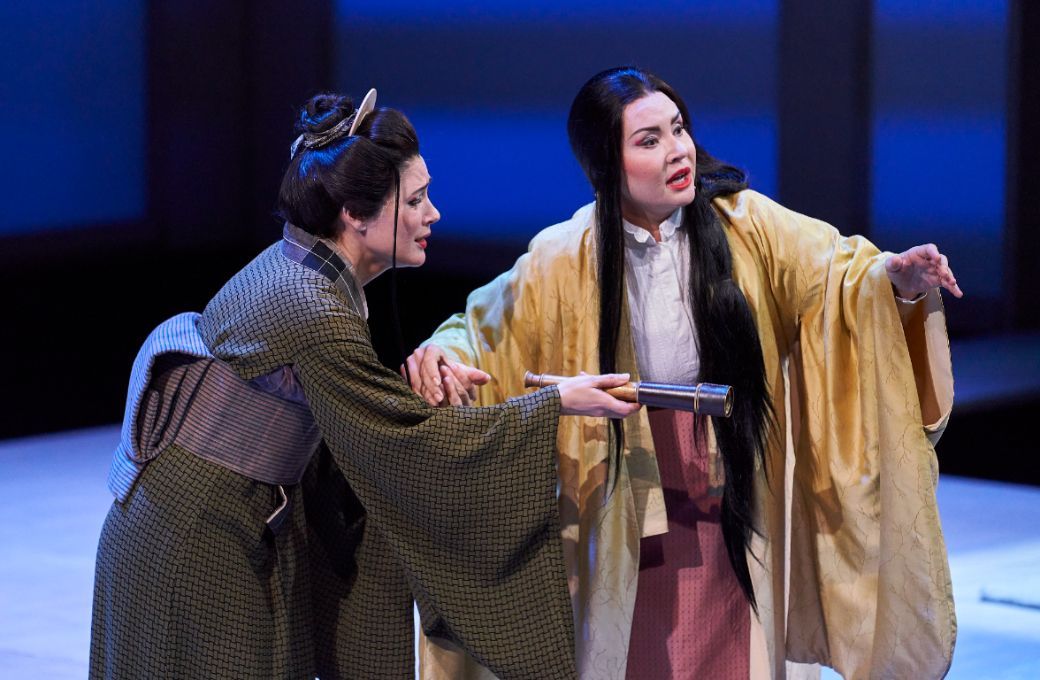 Annalisa Stroppa (Suzuki) Sonya Yoncheva (Cio-Cio-San) &copy; David Ruano | Gran Teatre del Liceu