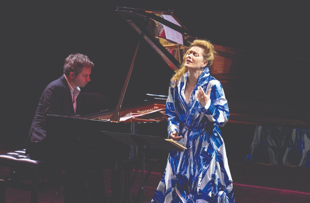 Bertrand Chamayou and Barbara Hannigan &copy; Luciano Romano | Teatro di San Carlo, courtesy of Barbara Hannigan