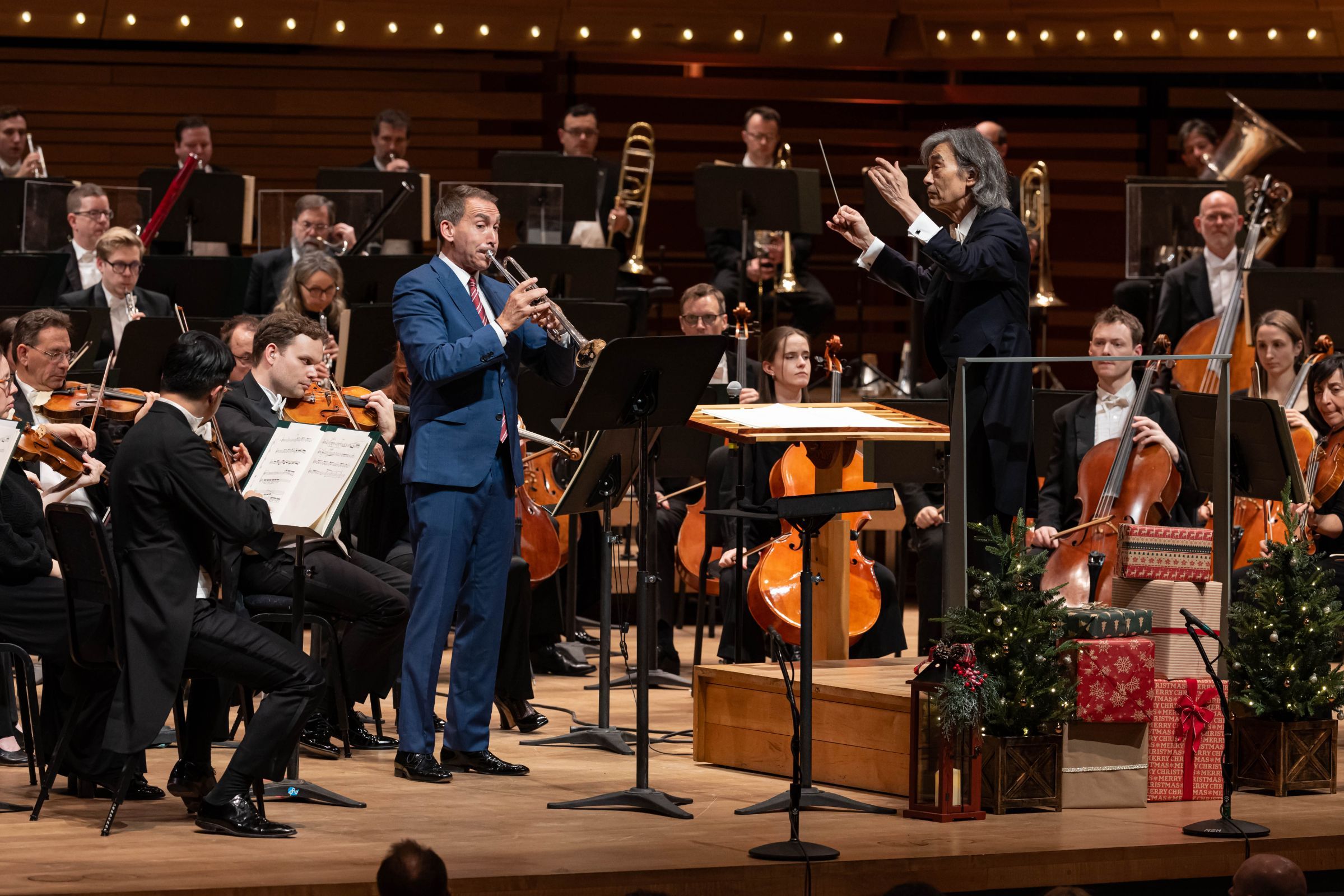 Paul Merkelo, Kent Nagano and the Orchestre Symphonique de Montréal © Antoine Saito