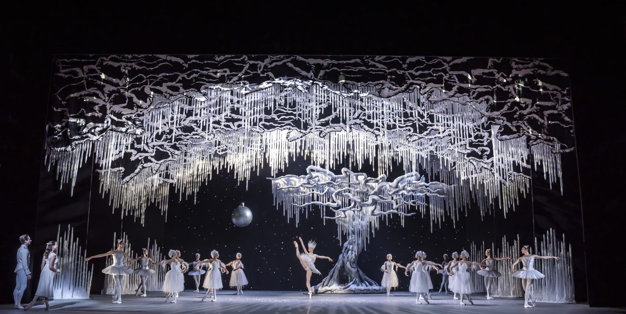 Anna Nevzorova as the Ice Queen with English National Ballet in <i>Nutcracker</i> © Johan Persson