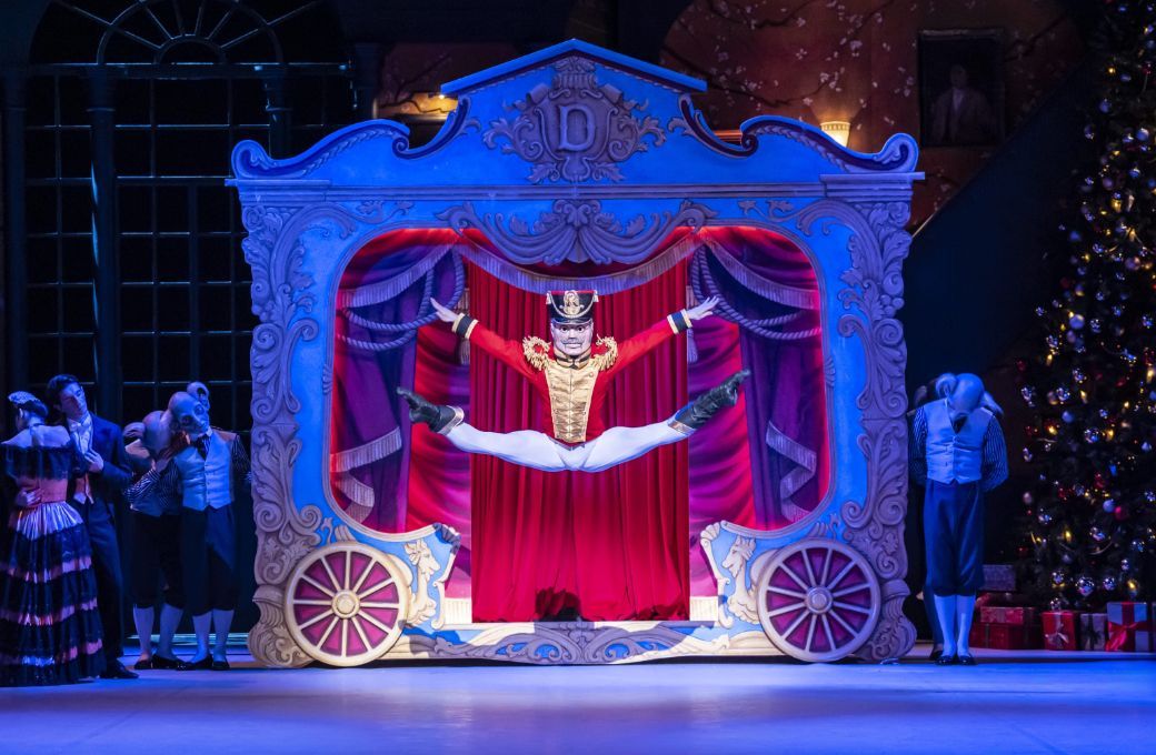 Rhys Antoni Yeomans as the Nutcracker Doll in <i>Nutcracker</i> © Johan Persson