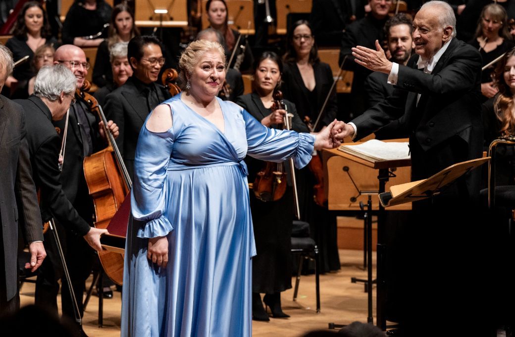 Christine Goerke and Zubin Mehta © Timothy Norris