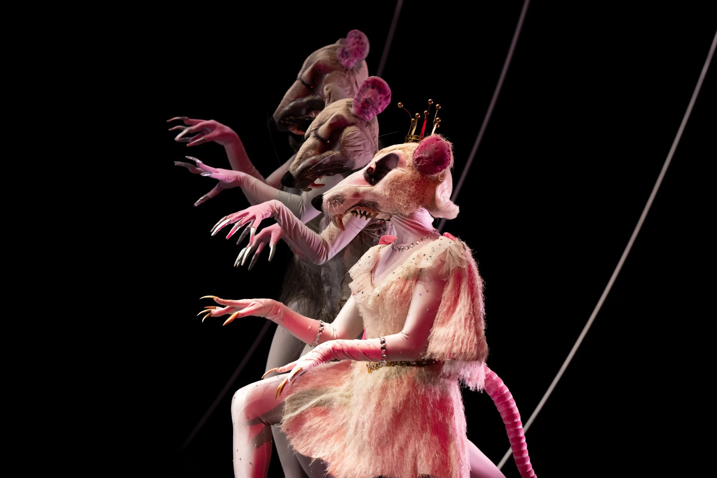 Deepa Liegel as the Rat Queen in the Mark Morris Group production of <i>The Hard Nut</i> &copy; Julieta Cervantes