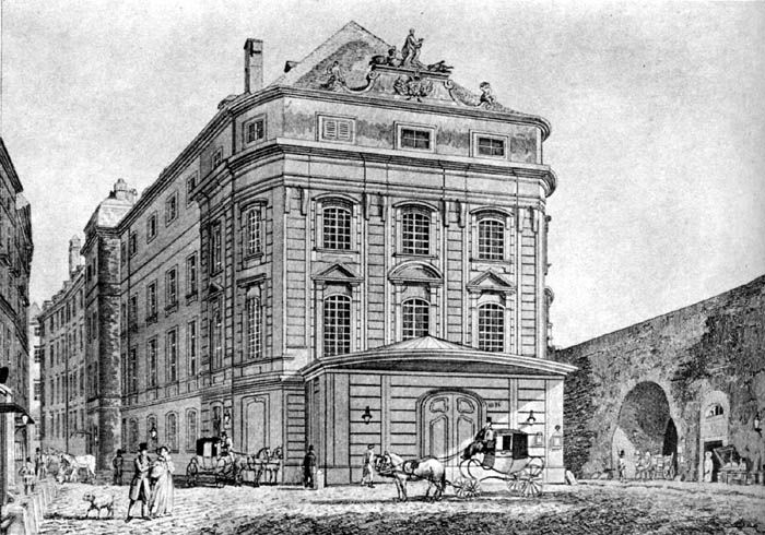 Theater am K&auml;rntnertor in 1830 &copy; Public domain