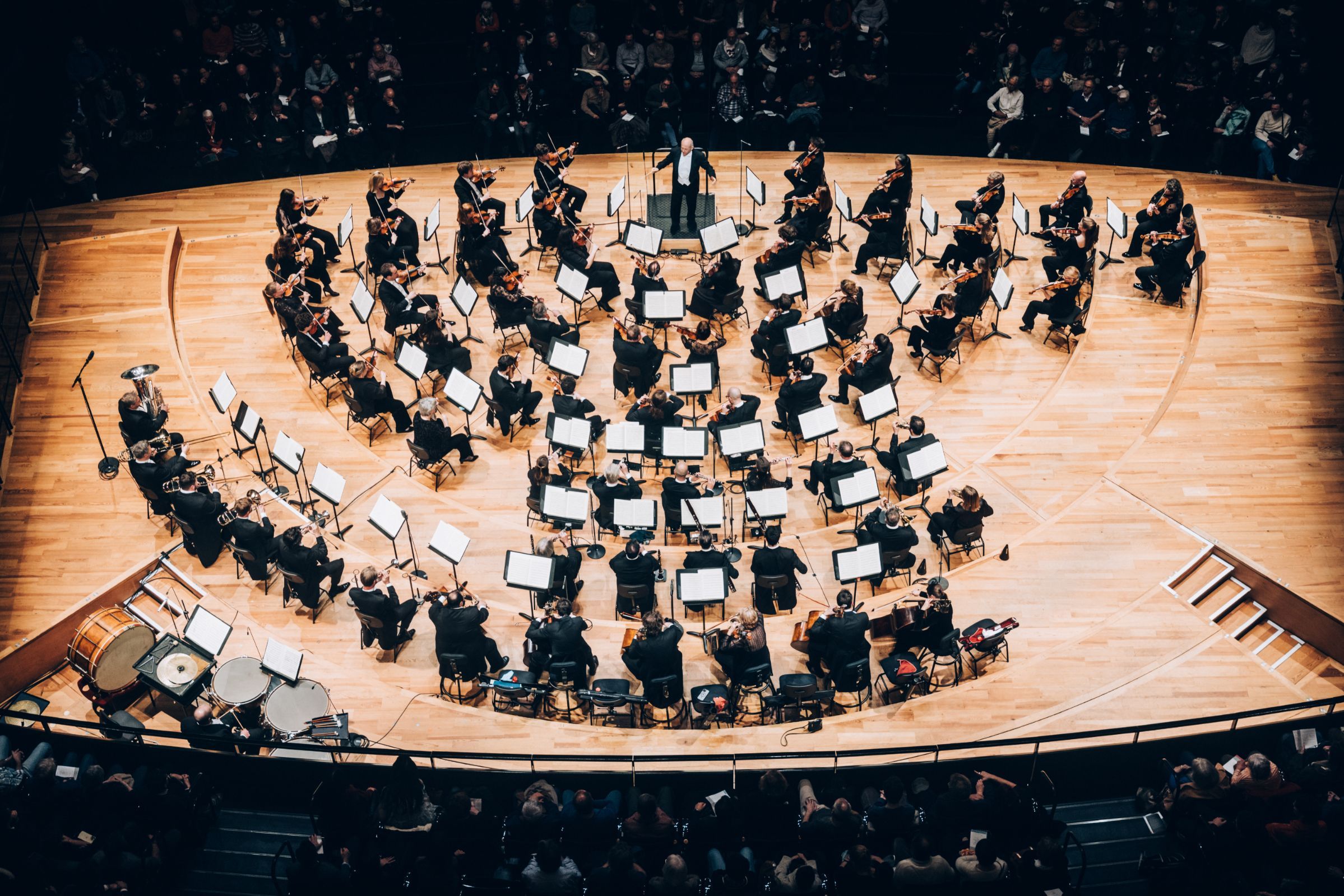 Iván Fischer dirige l'Orchestre du Concertgebouw d'Amsterdam à la Philharmonie &copy; Ondine Bertrand / Cheeese
