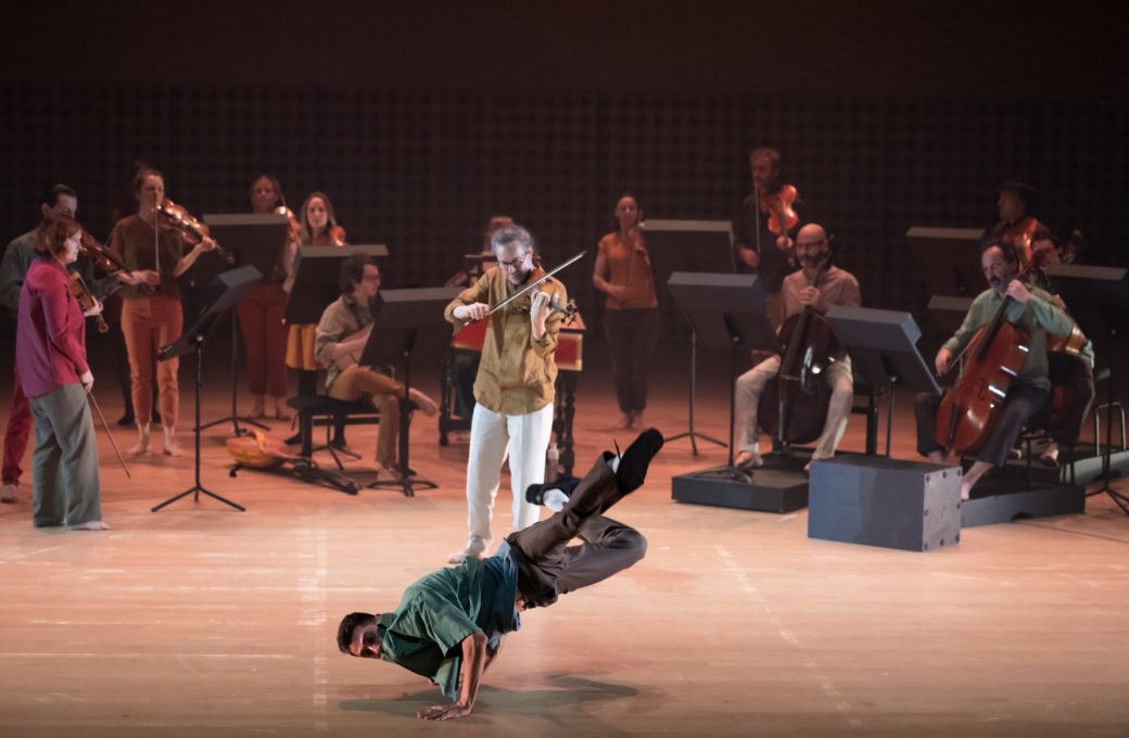 Le Concert de la Loge et la compagnie Käfig réunis dans Vivaldi &copy; Julien Benhamou