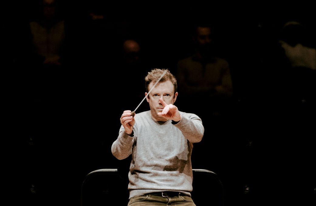 Daniel Harding en répétition avec l'Orchestre de Paris © Mathias Benguigui