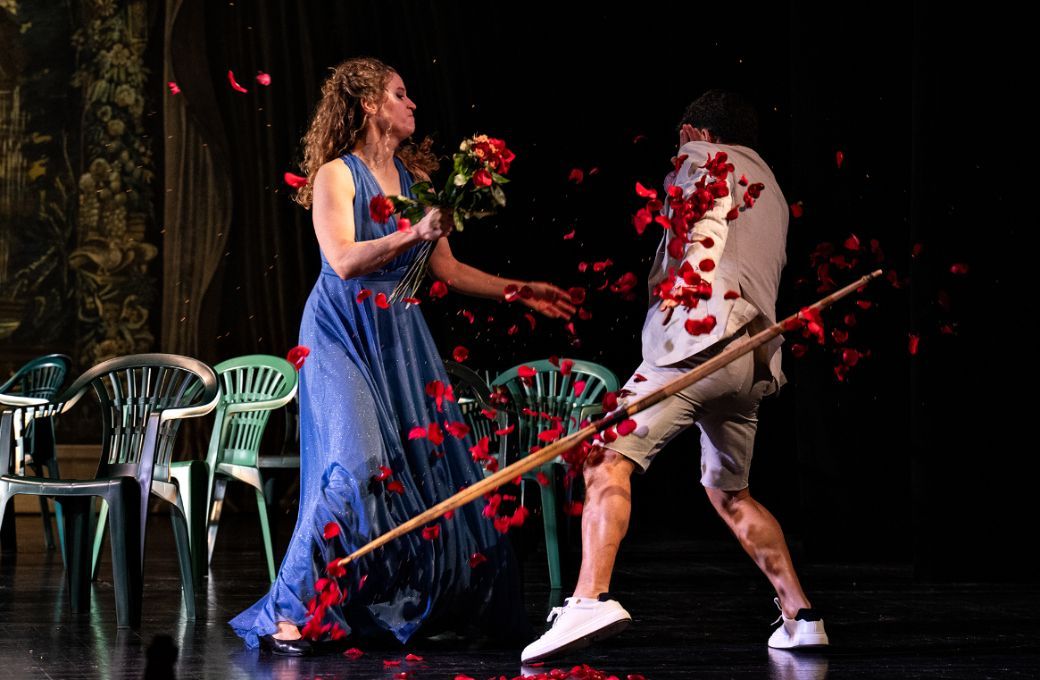 Theresa Immerz (Venus) und João Terleira (Cupido) &copy; Susanne Reichardt