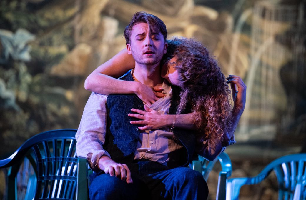 Jonas M&uuml;ller (Adonis) und Theresa Immerz (Venus) &copy; Susanne Reichardt