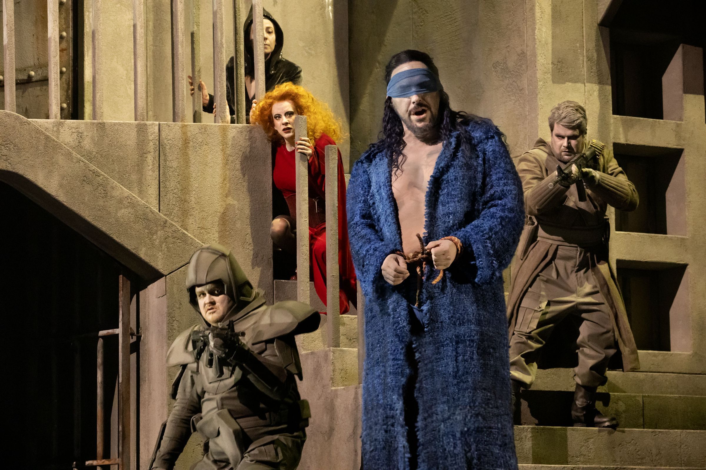 Astrid Kessler (Salome) and Kostas Smoriginas (Jochanaan) &copy; OBV | Annemie Augustjins