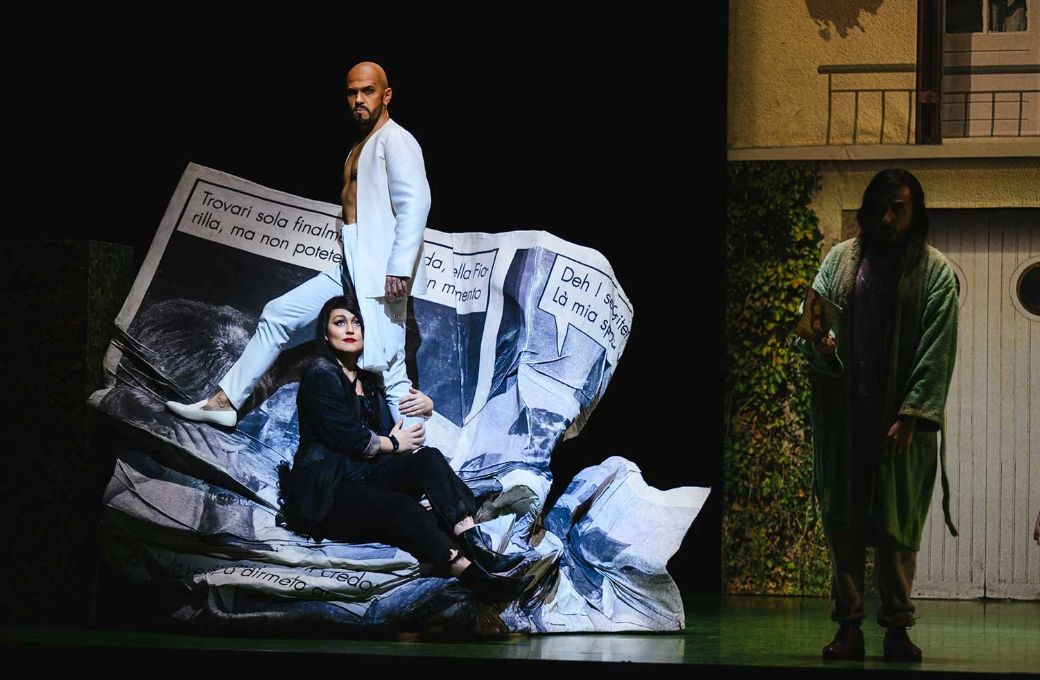 <i>Le Turc en Italie</i> &agrave; l'Op&eacute;ra de Lyon &copy; Paul Bourdrel