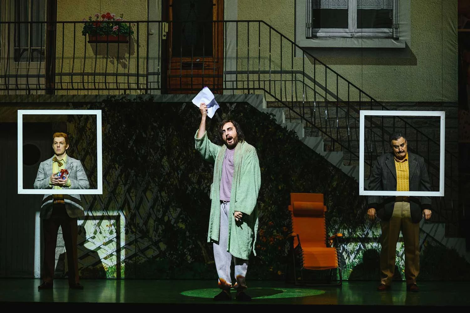 <i>Le Turc en Italie</i> à l'Opéra de Lyon &copy; Paul Bourdrel