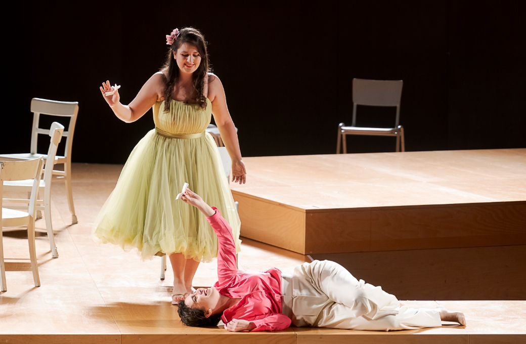 Neira Muhic (Anna) und Anna Brull (Didon) &copy; Werner Kmetitsch