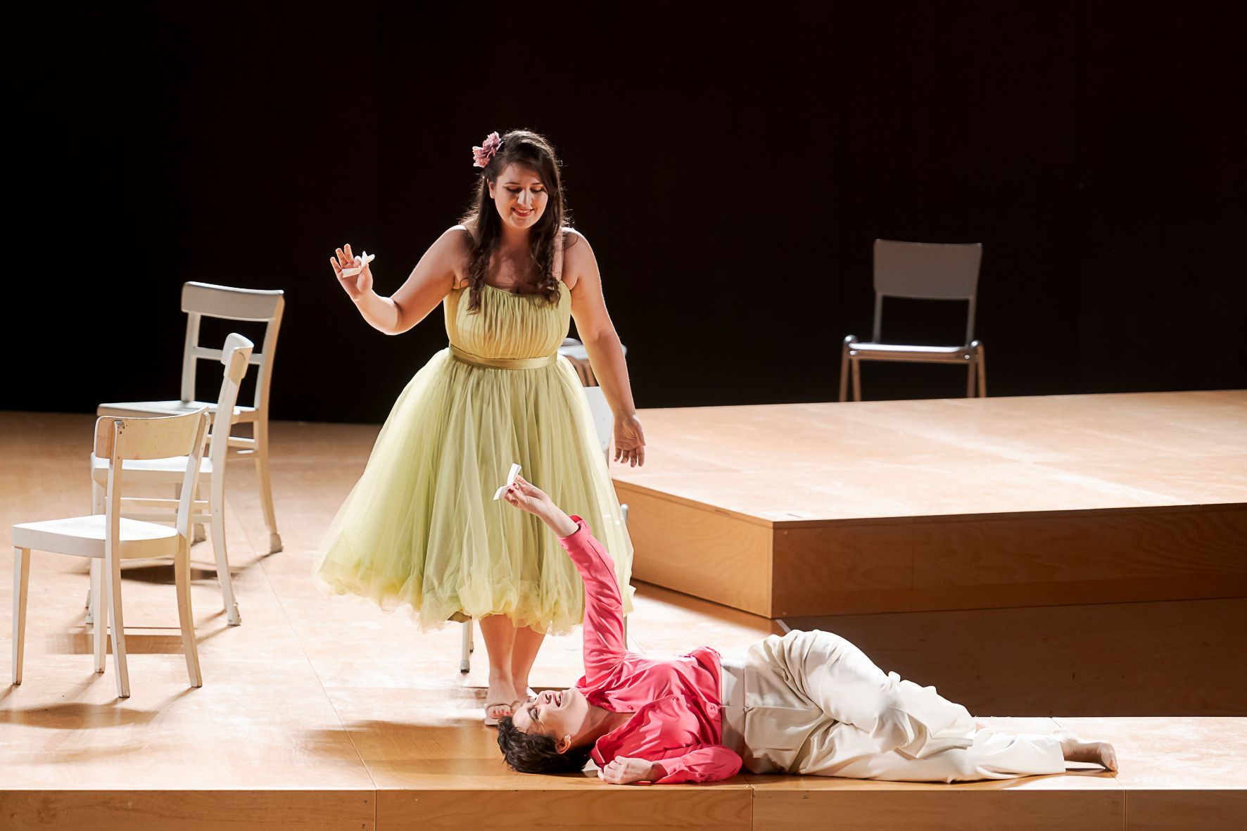 Neira Muhic (Anna) und Anna Brull (Didon) &copy; Werner Kmetitsch