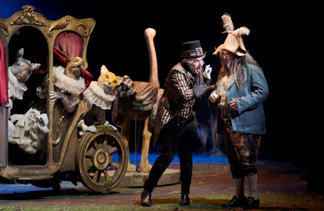 Michael Laurenz (Graf Villalobos) und Istv&aacute;n Horv&aacute;th (Don Sancho) &copy; Werner Kmetitsch