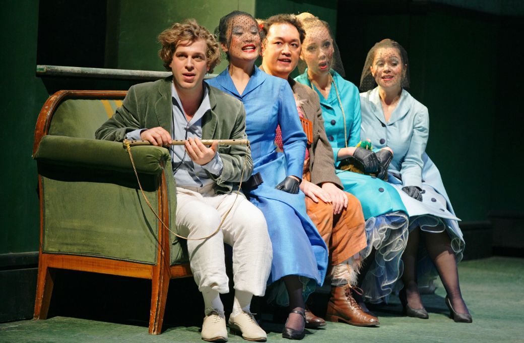 Julian Pr&eacute;gardien bei seinem Deb&uuml;t als Tamino an der Oper Frankfurt (2010) &copy; Wolfgang Runkel
