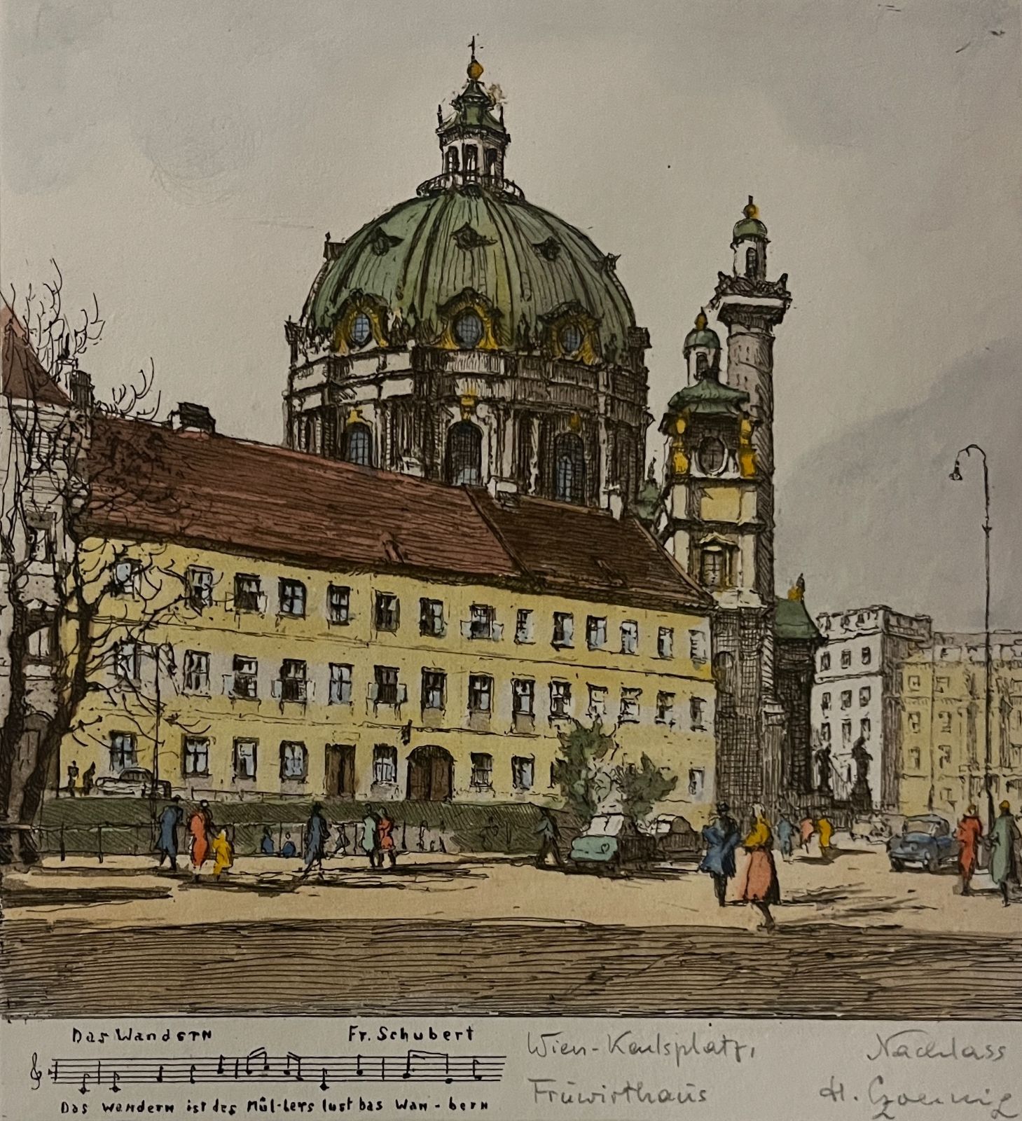 Franz Schuberts Haus am Karlsplatz &copy; Julian Prégardien