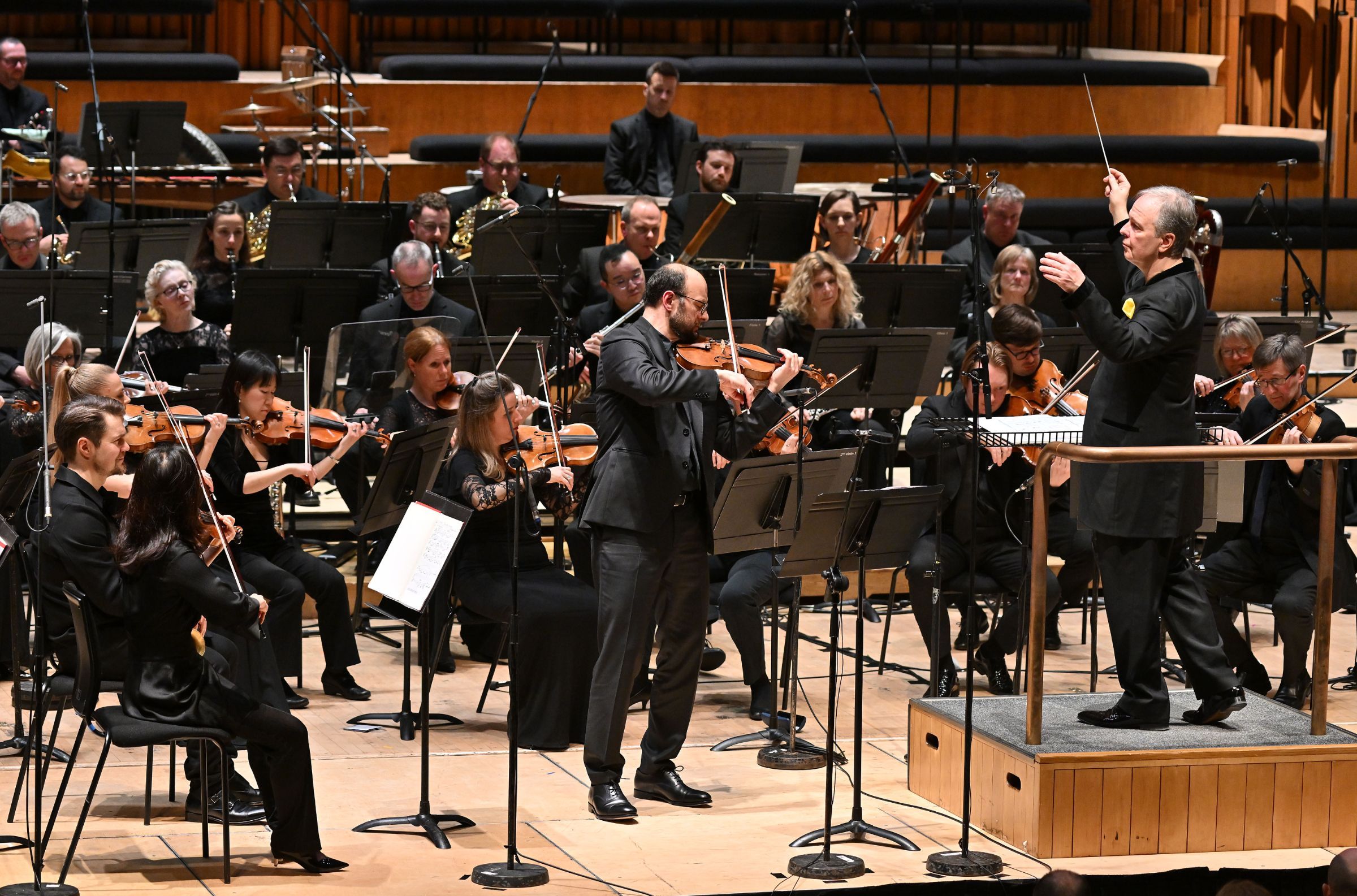 Igor Yuzefovich, Sakari Oramo and the BBCSO &copy; BBC | Mark Allan