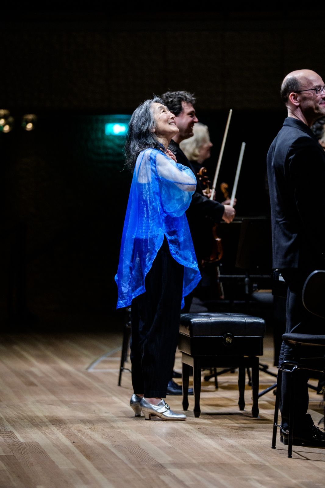 Dame Mitsuko Uchida and the Mahler Chamber Orchestra © Sebastian Madej