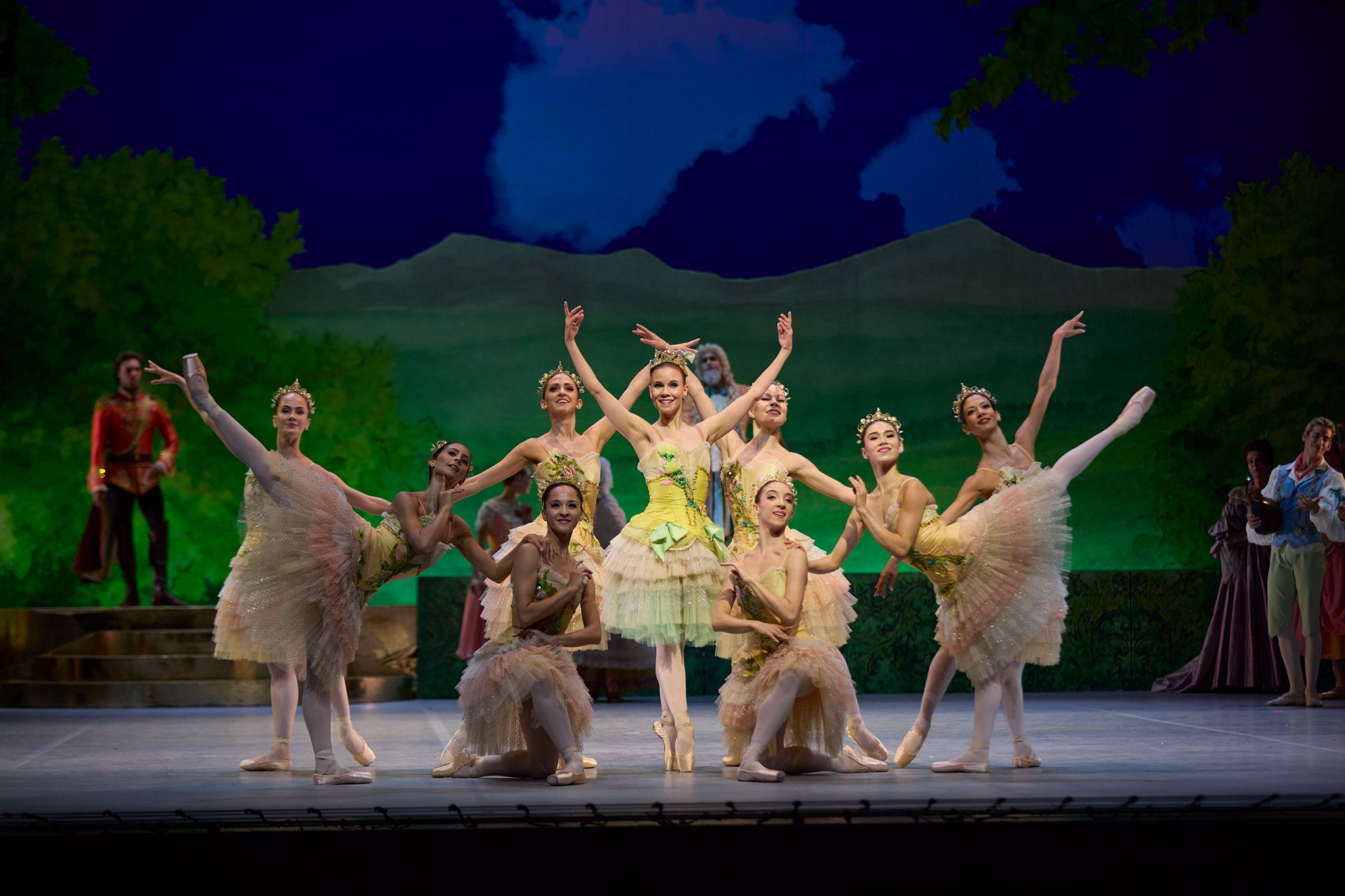 Linda Haakana as Babette with Finnish National Ballet in <i>The Sleeping Beauty</i> &copy; Jonas Lundqvist