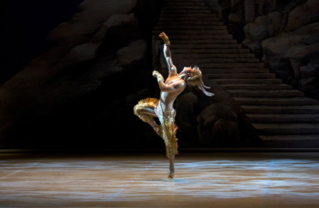 Frans Valkama as the Golden Deer in <i>The Sleeping Beauty</i> &copy; Sakari Viika