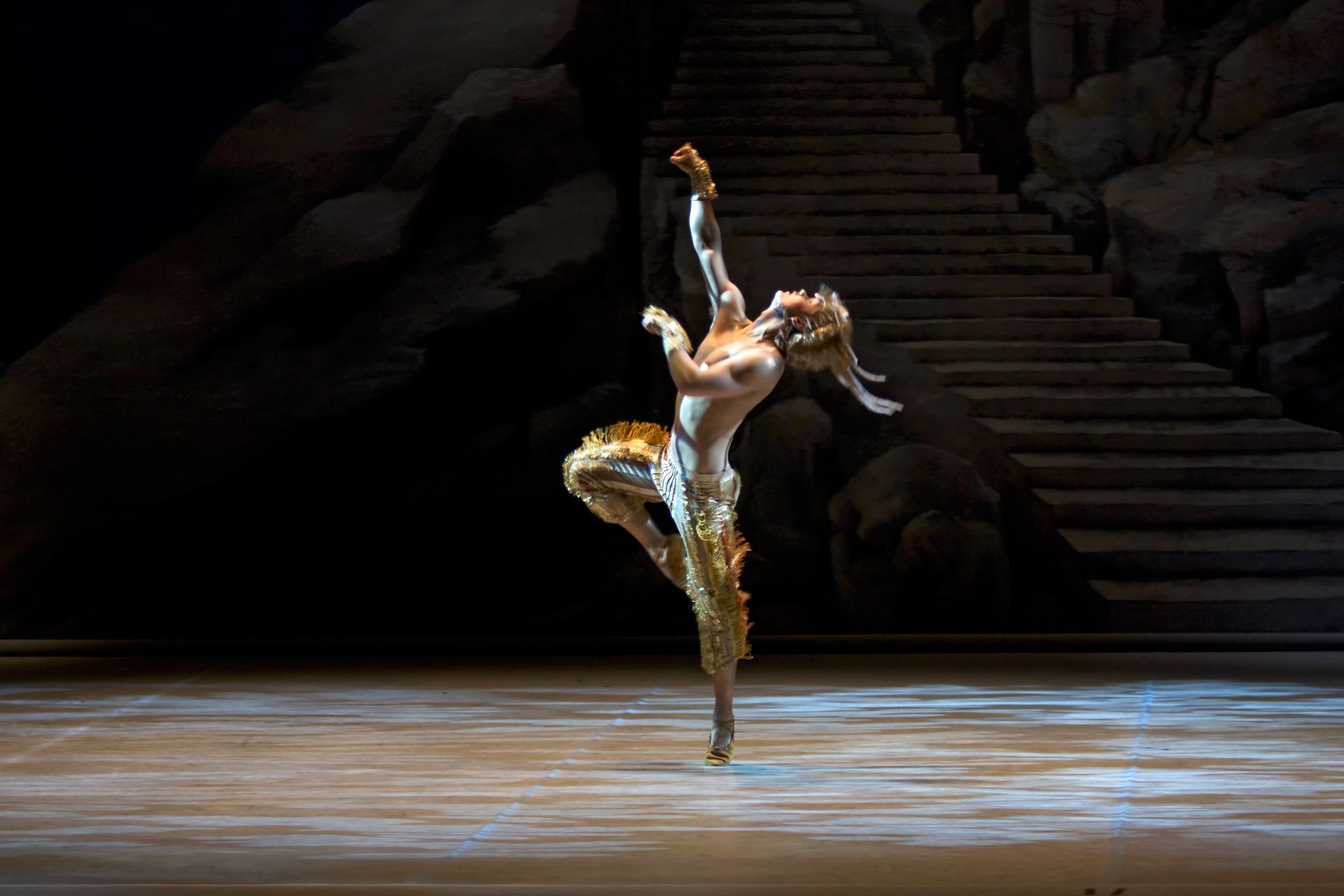 Frans Valkama as the Golden Deer in <i>The Sleeping Beauty</i> &copy; Sakari Viika