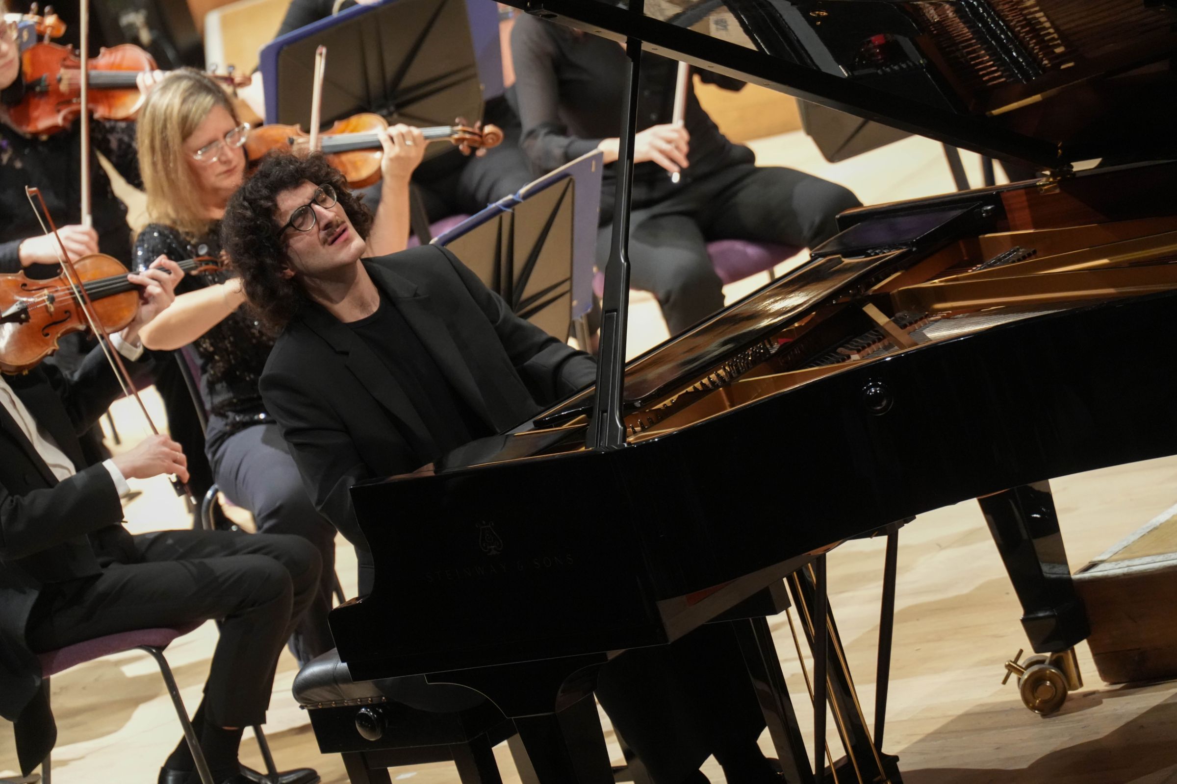 Giorgi Gigashvili and The Hallé &copy; Sharyn Bellemakers | The Hallé