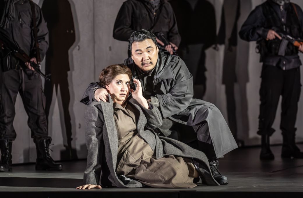 Anna Pirozzi (Aida) and Amartuvshin Enkhbat (Amonasro) &copy; RBO | Marc Brenner