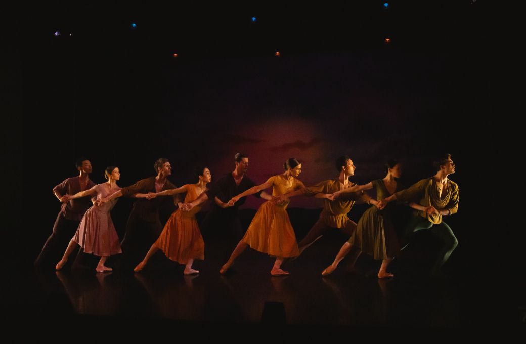 Northern Ballet dancers in Rudi van Dantzig's <i>Four Last Songs</i> &copy; Colleen Mair