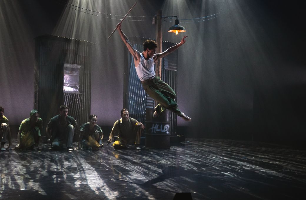 Antoni Ca&ntilde;ellas Artigues as the brother in Mthuthuzeli November's <i>Fools</i> &copy; Colleen Mair