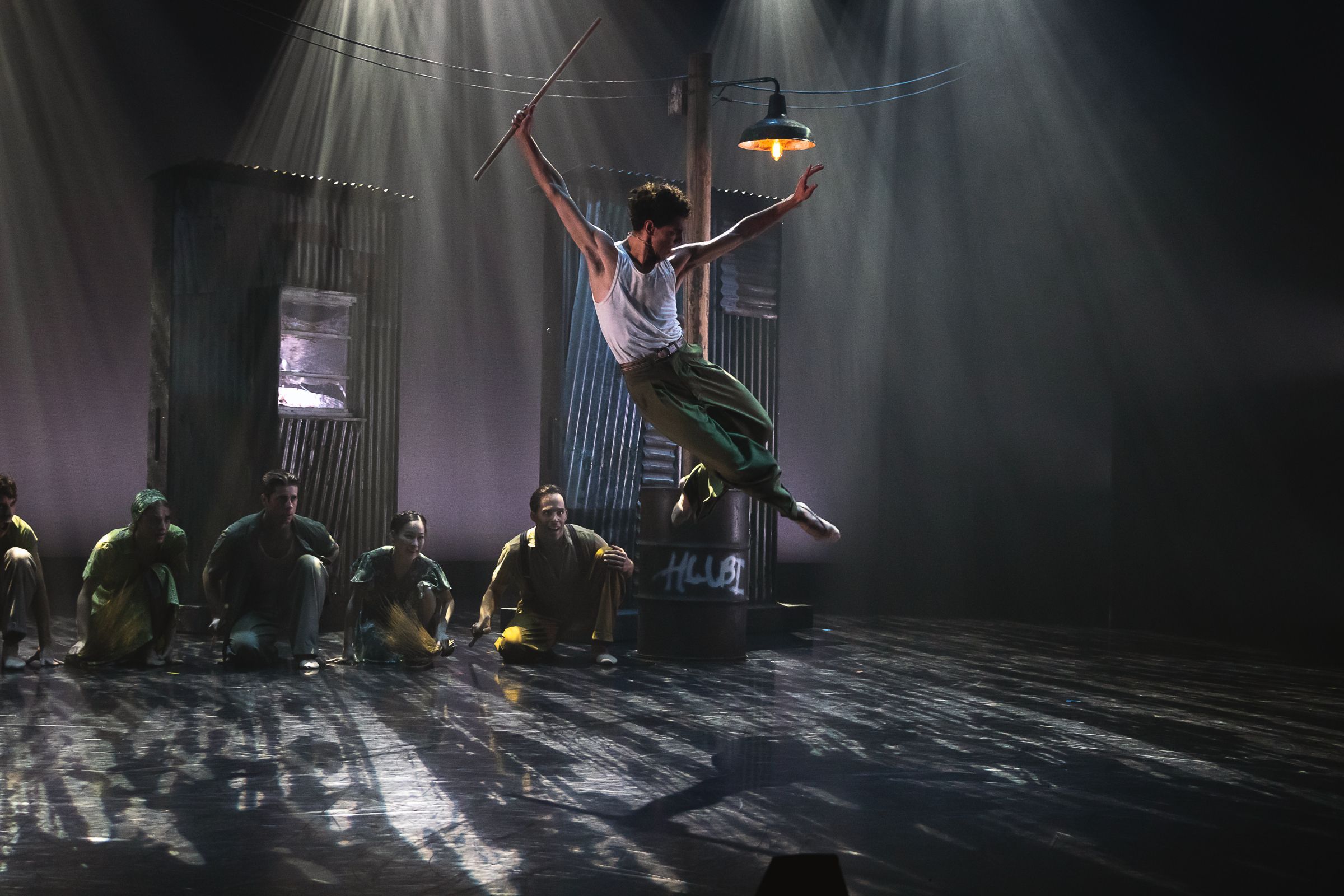 Antoni Cañellas Artigues as the brother in Mthuthuzeli November's <i>Fools</i> &copy; Colleen Mair