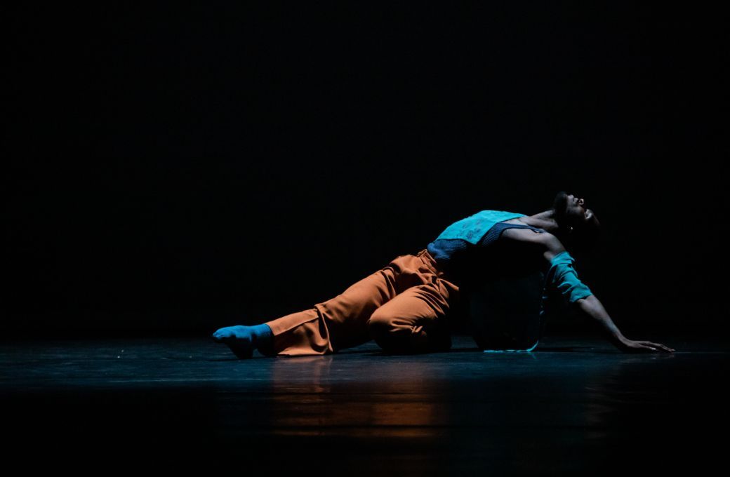 Donovan Reed in <i>An Untitled Love</i> with A.I.M by Kyle Abraham © Jassy Earl