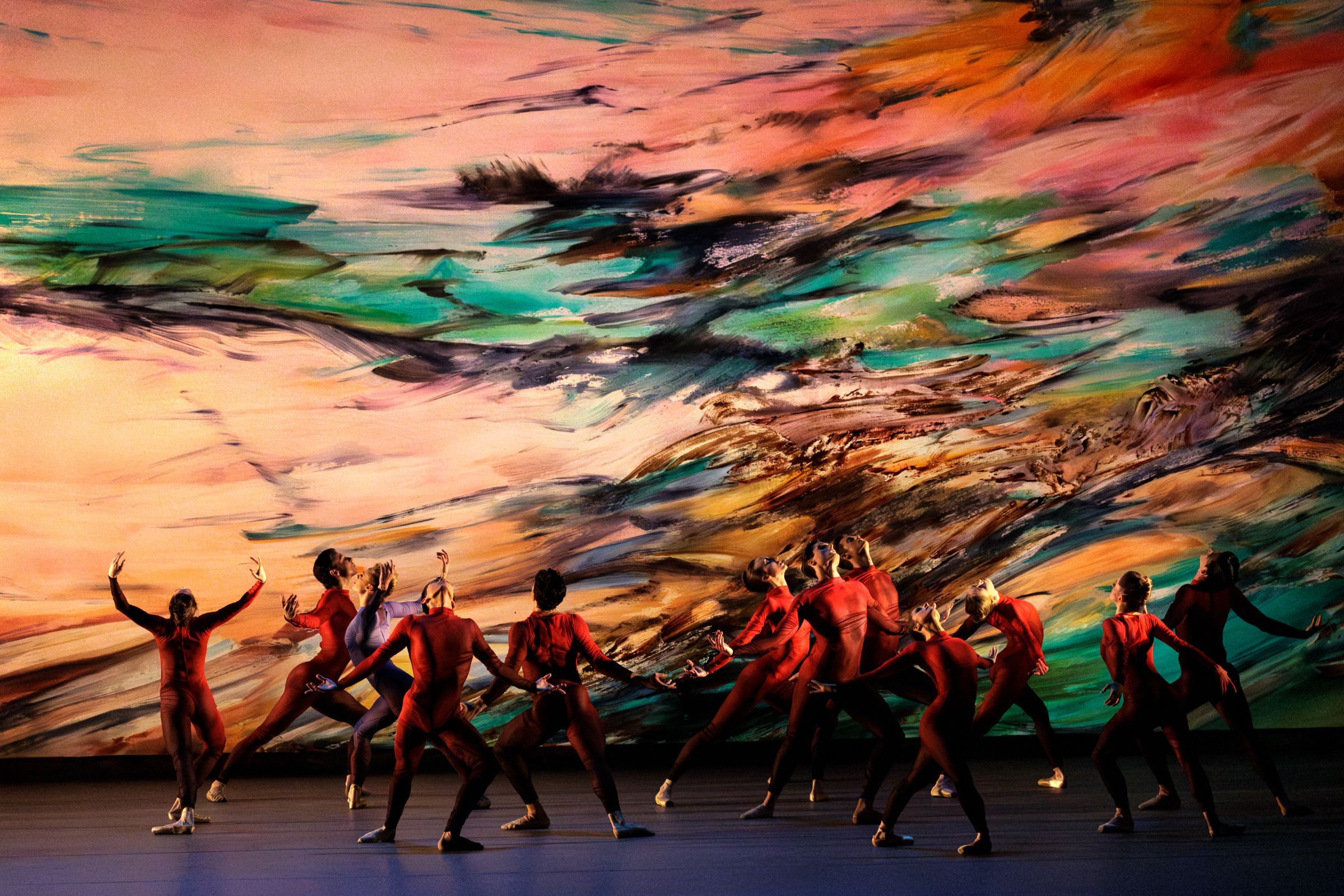 New York City Ballet in Christopher Wheeldon's <i>From You Within Me</i> &copy; Erin Baiano