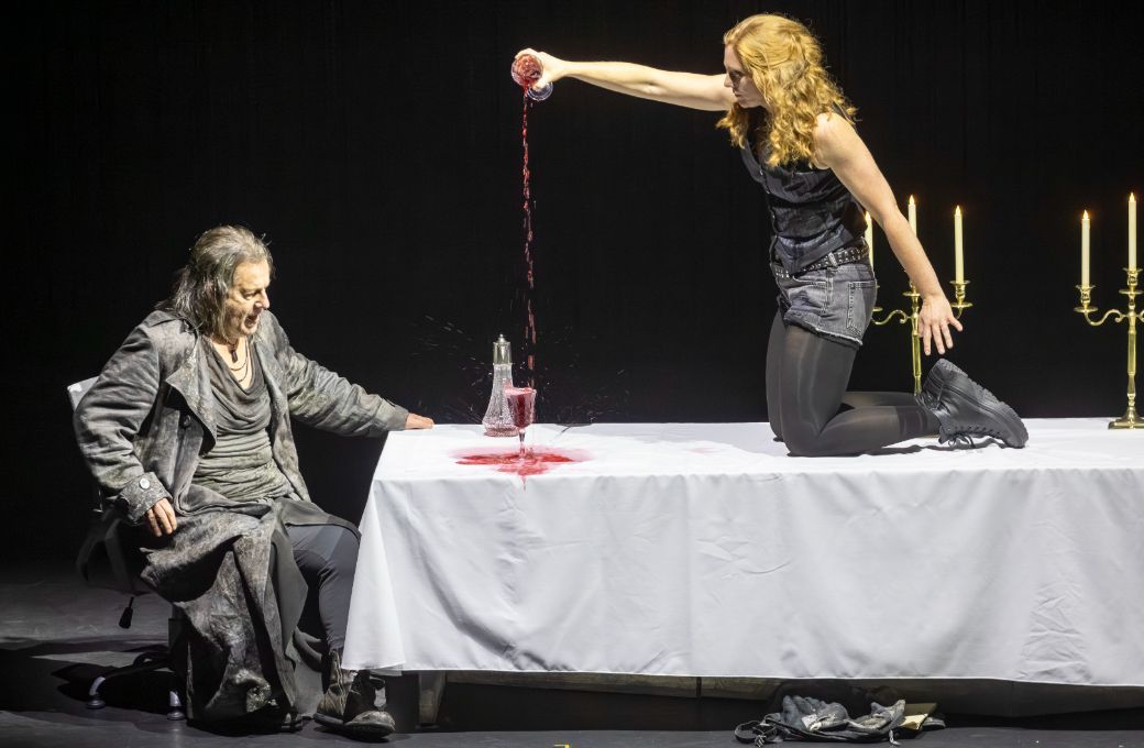 Robert Hayward (The Dutchman) and Layla Claire (Senta) © James Glossop