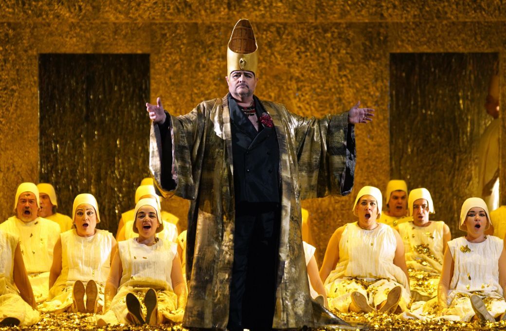 Luis Cansino (Fara&oacute;n) &copy; Elena del Real | Teatro de la Zarzuela