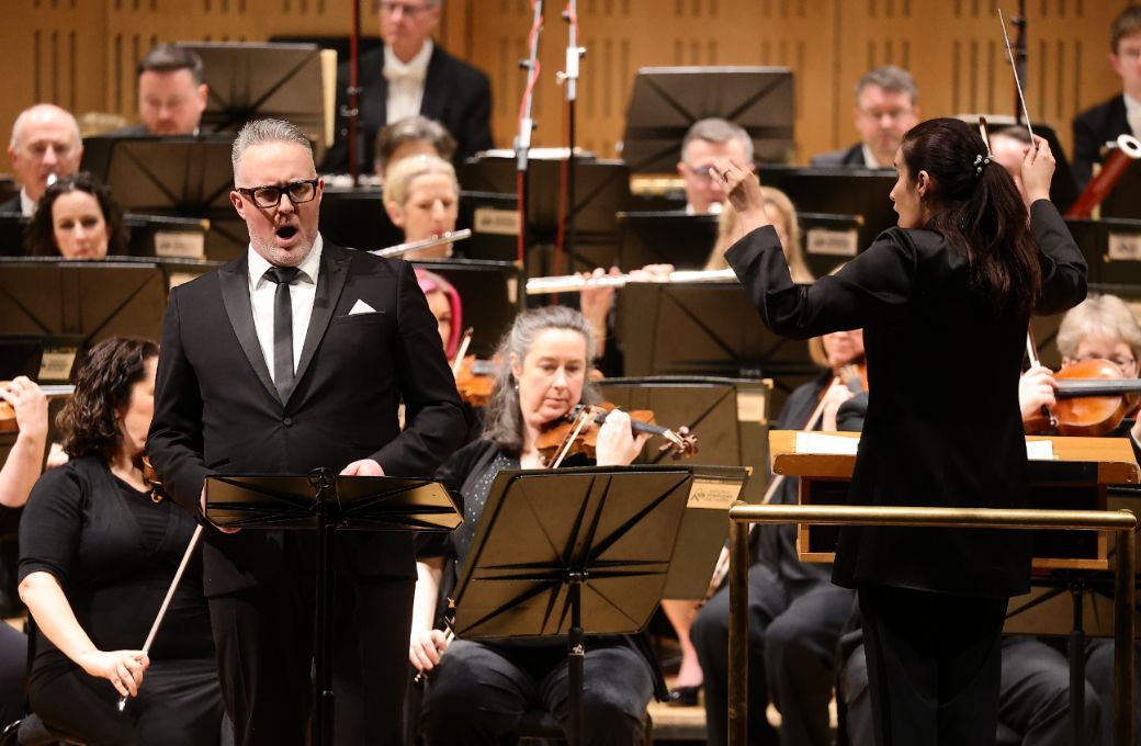 Gavan Ring, Lina González-Granados and the National Symphony Orchestra © Joanne Taaffe