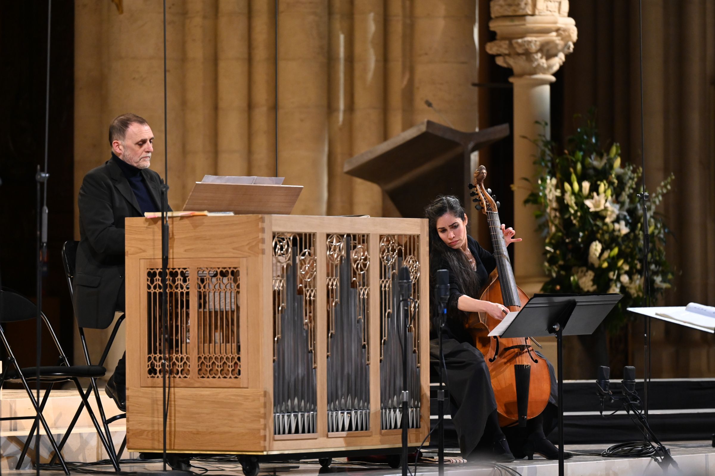 Yves Castagnet et Lucile Boulanger &copy; Marie-Christine Bertin / Diocèse de Paris