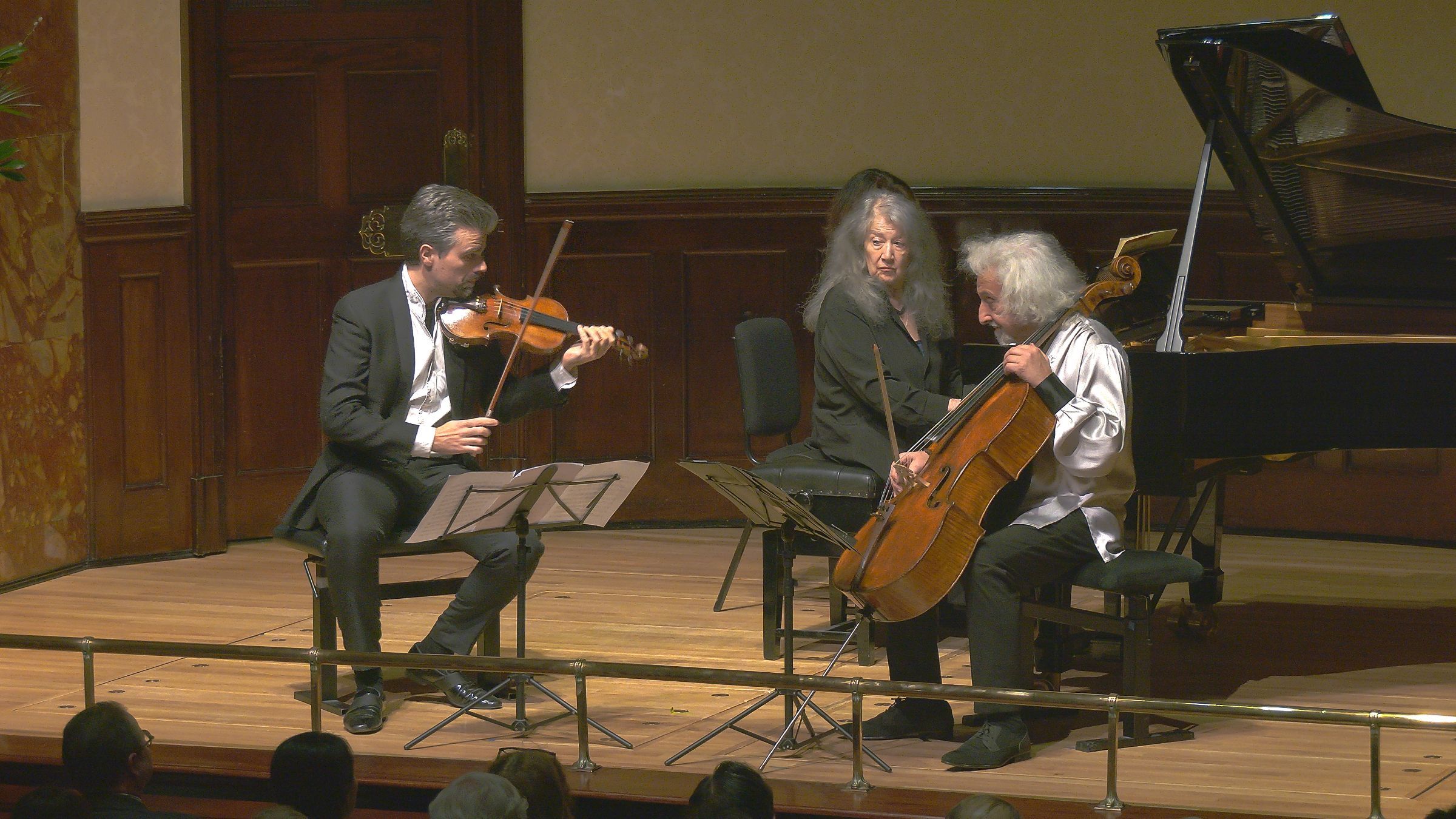 Yossif Ivanov, Martha Argerich and Mischa Maisky &copy; Wigmore Hall Trust