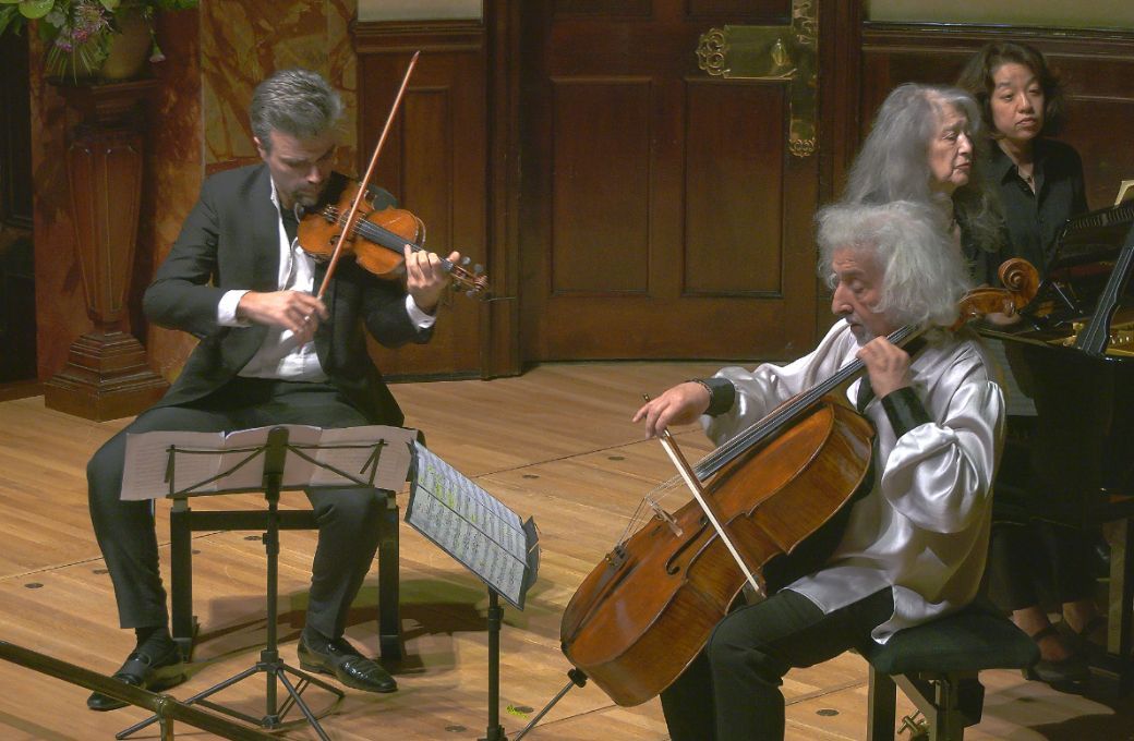 Yossif Ivanov, Mischa Maisky and Martha Argerich &copy; Wigmore Hall Trust