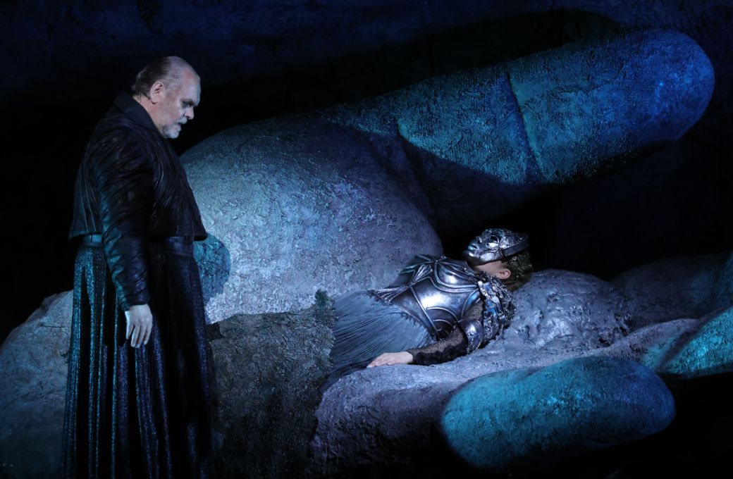 Michael Volle (Wotan) and Camilla Nylund (Br&uuml;nnhilde) &copy; Teatro alla Scala | Brescia e Amisano