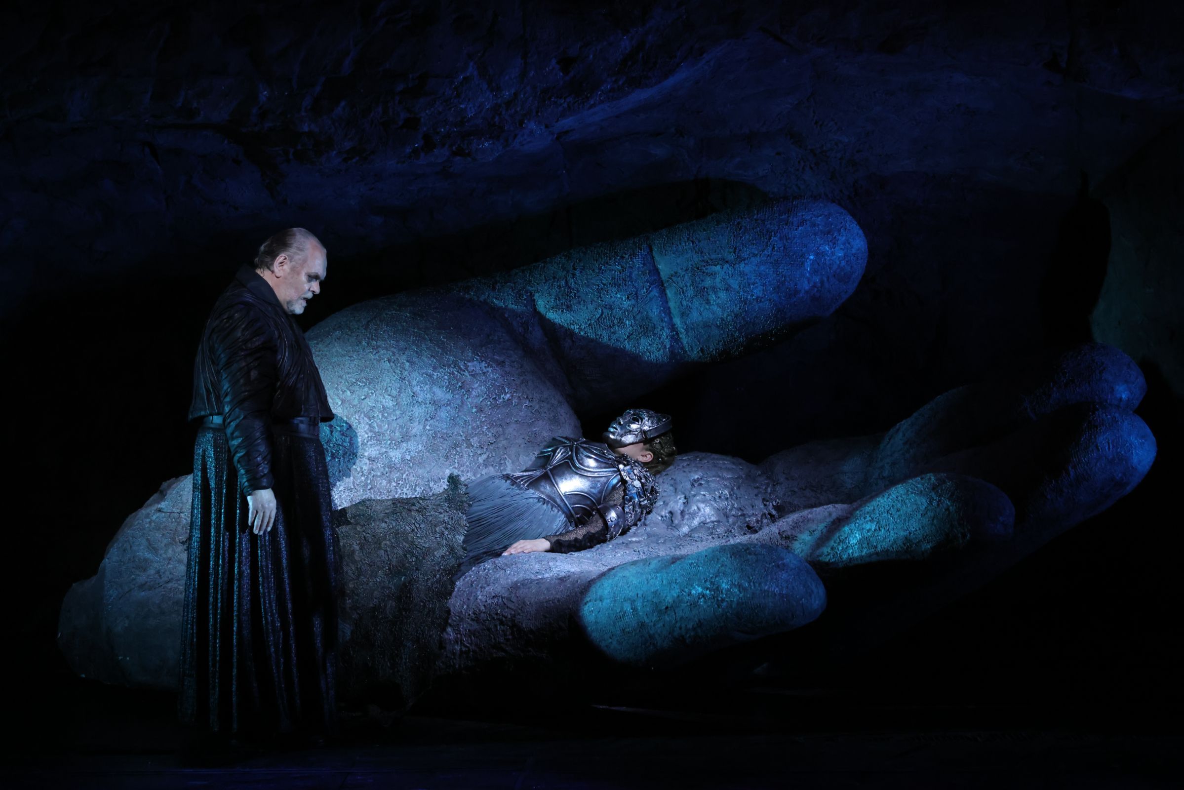 Michael Volle (Wotan) and Camilla Nylund (Brünnhilde) &copy; Teatro alla Scala | Brescia e Amisano