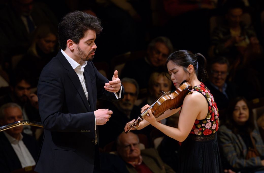 Lahav Shani y Esther Yoo en el Auditorio Nacional &copy; Rafa Mart&iacute;n | Iberm&uacute;sica