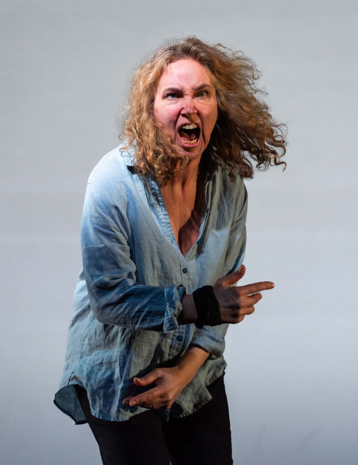 Christine Rice as Phaedra in Deborah Warner's <i>Phaedra</i> &copy; Tristram Kenton