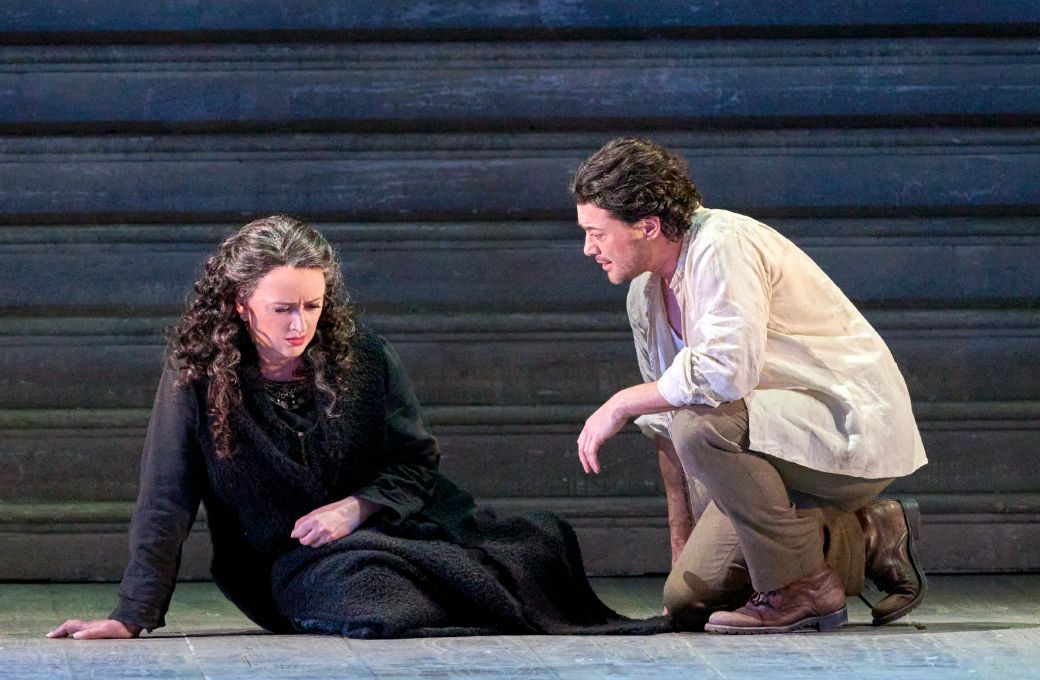Clémentine Margaine (Azucena) und Vittorio Grigolo (Manrico) &copy; Wiener Staatsoper | Michael Pöhn