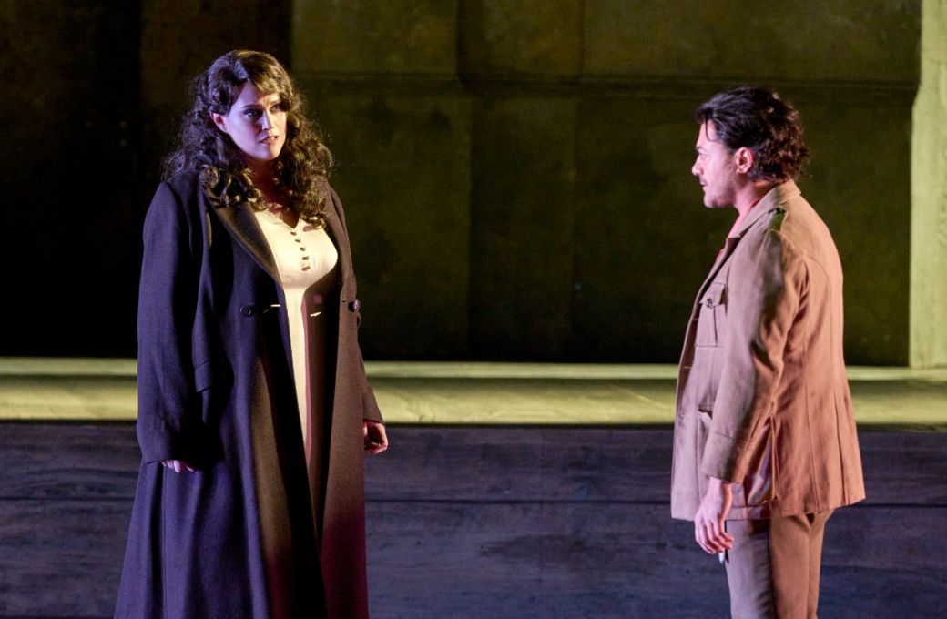 Rachel Willis- S&oslash;rensen (Leonora) und Vittorio Grigolo (Manrico) &copy; Wiener Staatsoper | Michael P&ouml;hn