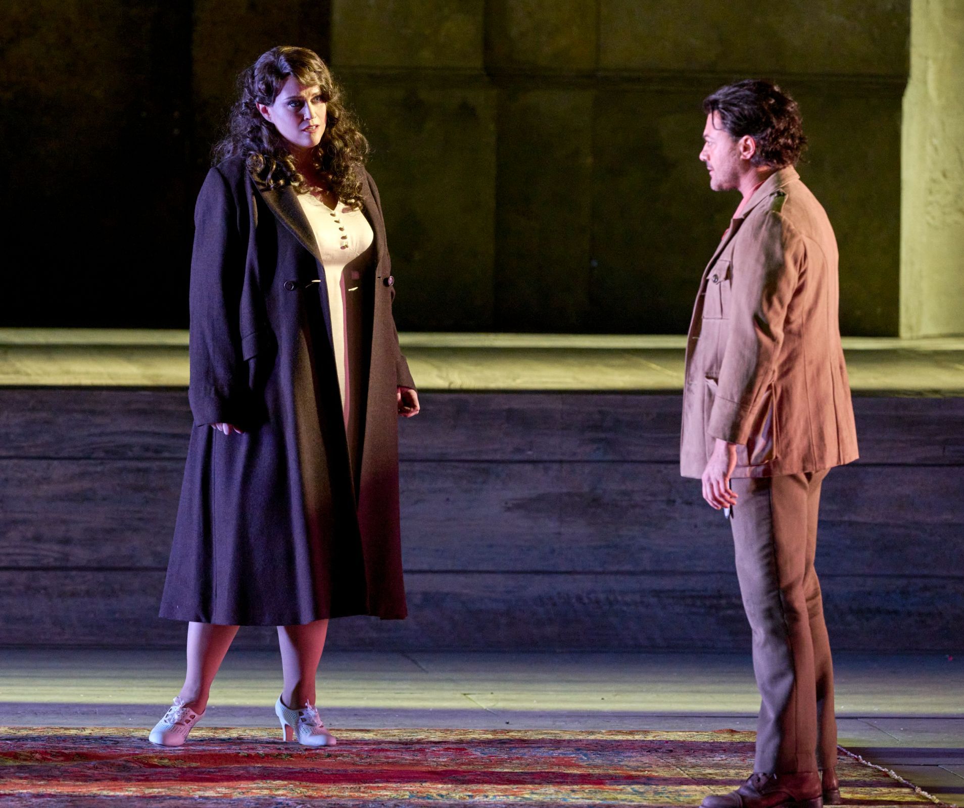 Rachel Willis- Sørensen (Leonora) und Vittorio Grigolo (Manrico) &copy; Wiener Staatsoper | Michael Pöhn