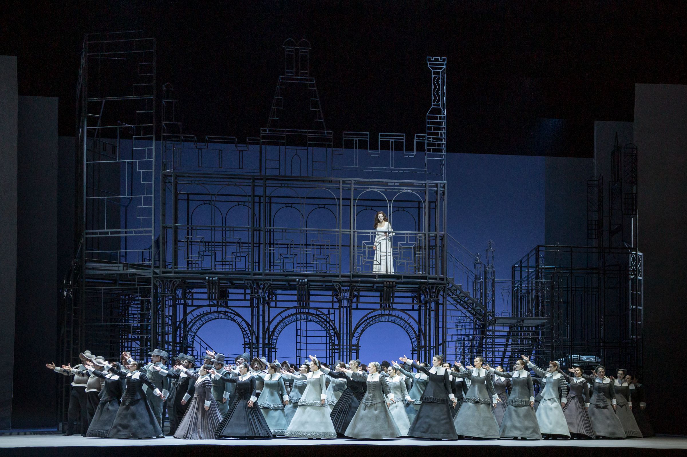 <i>Les Puritains</i> à Bastille &copy; Sébastien Mathé / Opéra national de Paris