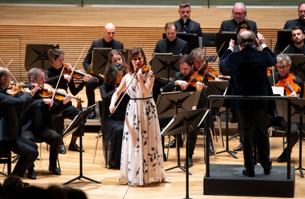 La Camerata Salzburgo, Lisa Batiashvili y François Leleux en la dirección © Raquel Cavero | Festival Internacional de Música de Canarias